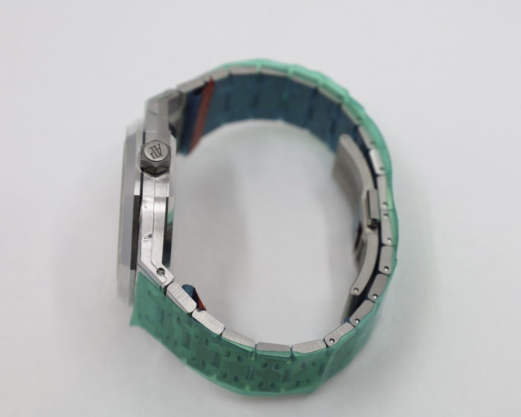 Audemars Piguet Royal Oak Selfwinding Watch-Blue Dial 37mm-15450ST.OO.1256ST.03 - Luxury Time NYC INC