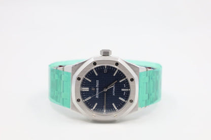 Audemars Piguet Royal Oak Selfwinding Watch-Blue Dial 37mm-15450ST.OO.1256ST.03 - Luxury Time NYC INC
