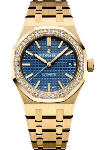 Audemars Piguet Royal Oak Selfwinding Watch-Blue Dial 37mm-15451BA.ZZ.1256BA.01 - Luxury Time NYC INC