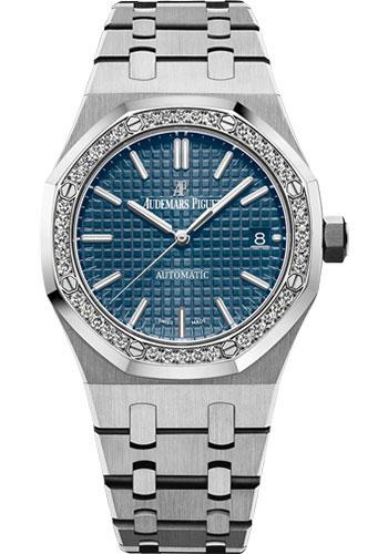 Audemars Piguet Royal Oak Selfwinding Watch-Blue Dial 37mm-15451ST.ZZ.1256ST.03 - Luxury Time NYC INC