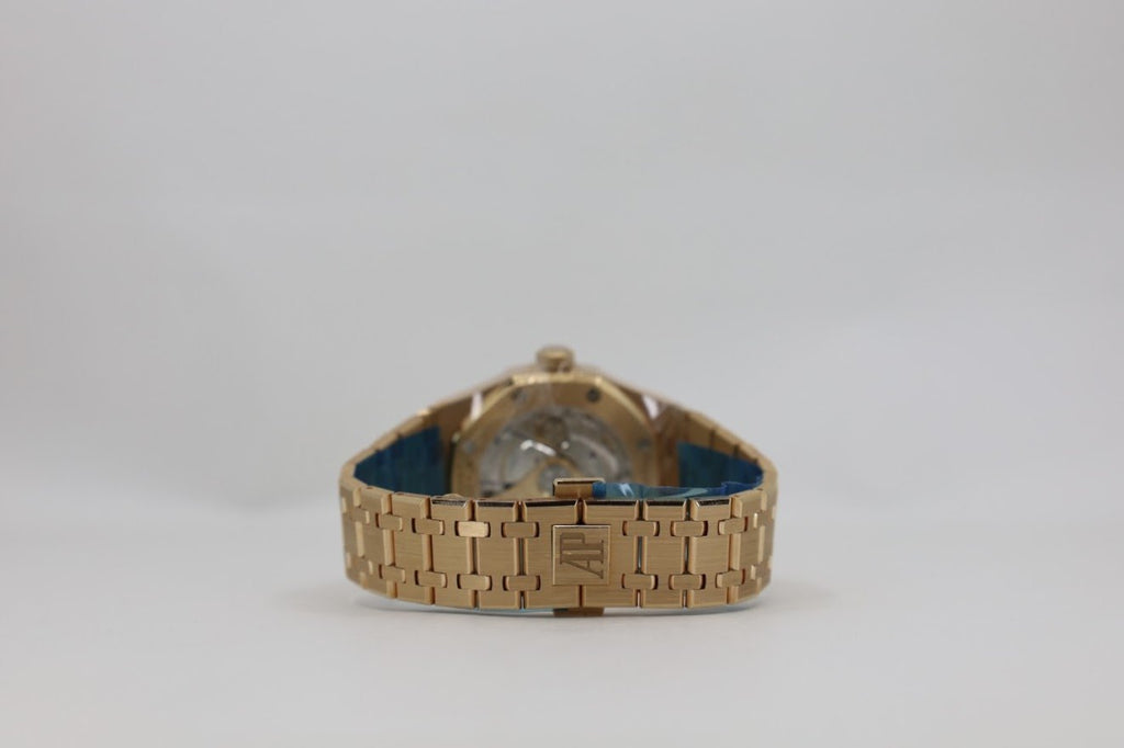 audemars piguet royal oak selfwinding watch grey dial 37mm 15450oroo1256or01