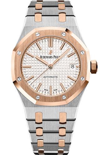 Audemars Piguet Royal Oak Selfwinding Watch-Silver Dial 37mm-15450SR.OO.1256SR.01 - Luxury Time NYC INC