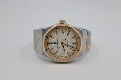Audemars Piguet Royal Oak Selfwinding Watch-Silver Dial 37mm-15450SR.OO.1256SR.01 - Luxury Time NYC INC