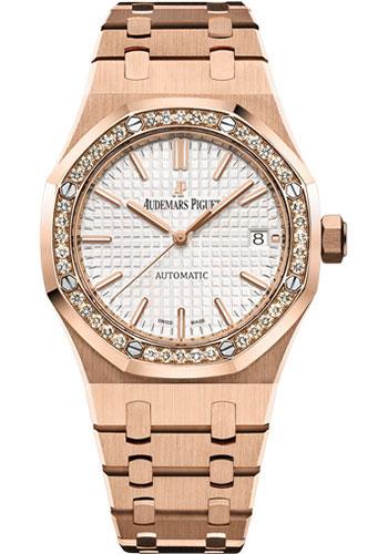 Audemars Piguet Royal Oak Selfwinding Watch-Silver Dial 37mm-15451OR.ZZ.1256OR.01.A - Luxury Time NYC INC