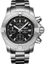Load image into Gallery viewer, Breitling Avenger Chronograph 43 Watch - Stainless Steel - Black Dial - Metal Bracelet - A13385101B1A1 - Luxury Time NYC