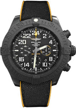 Load image into Gallery viewer, Breitling Avenger Hurricane Watch - 50mm Breitlight Case - Volcano Black Dial - Anthracite Yellow Military Rubber Strap - XB1210E4/BE89/257S/X20D.4 - Luxury Time NYC