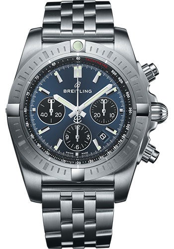 Breitling chronomat black sale eye blue