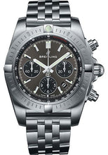 Load image into Gallery viewer, Breitling Chronomat B01 Chronograph 44 Watch - Steel Case - Blackeye Gray Dial - Steel Pilot Bracelet - AB0115101F1A1 - Luxury Time NYC