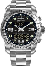 Load image into Gallery viewer, Breitling Cockpit B50 Watch - 46mm Titanium Case - Volcano Black Dial - Titanium Professional III Bracelet - EB501022/BD40/176E - Luxury Time NYC