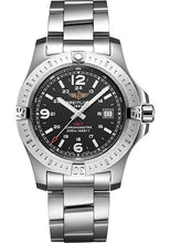 Load image into Gallery viewer, Breitling Colt Quartz Watch - Steel - Volcano Black Dial - Steel Bracelet - A74388111B1A1 - Luxury Time NYC