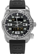 Load image into Gallery viewer, Breitling Emergency Watch - 51mm Titanium Case - Volcano Black Dial - Black Diver Pro III Strap - E7632522/BC02/156S/E20DSA.4 - Luxury Time NYC