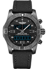 Load image into Gallery viewer, Breitling Exospace B55 Watch - Black Titanium - Volcano Black Dial - Anthracite Military Strap - Tang Buckle - VB5510H11B1W1 - Luxury Time NYC