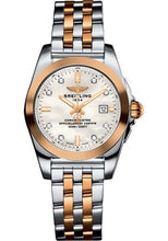 Load image into Gallery viewer, Breitling Galactic 29 Sleek Watch - Steel &amp; rose Gold - Pearl Diamond Dial - Steel And Rose Gold Bracelet - C7234812/A792/791C - Luxury Time NYC