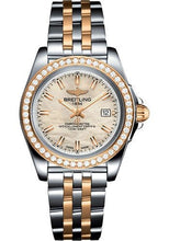Load image into Gallery viewer, Breitling Galactic 32 Sleek Watch - Steel and 18K Rose Gold - Mother-Of-Pearl Dial - Metal Bracelet - C71330531A1C1 - Luxury Time NYC