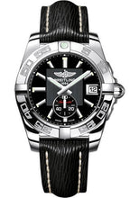 Load image into Gallery viewer, Breitling Galactic 36 Automatic Watch - Steel - Volcano Black Dial - Black Sahara Strap - A3733012/BA33/213X/A16BA.1 - Luxury Time NYC
