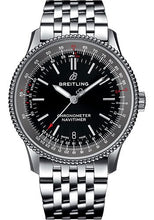 Load image into Gallery viewer, Breitling Navitimer 1 Automatic 38 Watch - Steel Case - Black Dial - Steel Navitimer Bracelet - A17325241B1A1 - Luxury Time NYC