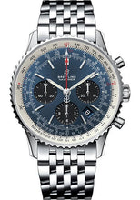 Load image into Gallery viewer, Breitling Navitimer 1 B01 Chronograph 43 Watch - Steel Case - Mercury Silver Dial - Steel Pilot Bracelet - AB0121211C1A1 - Luxury Time NYC