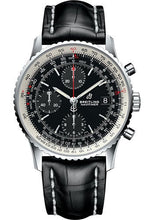 Load image into Gallery viewer, Breitling Navitimer 1 Chronograph 41 Watch - Steel Case - Black Dial - Black Croco Strap - A13324121B1P1 - Luxury Time NYC