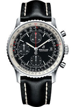 Load image into Gallery viewer, Breitling Navitimer 1 Chronograph 41 Watch - Steel Case - Black Dial - Black Leather Strap - A13324121B1X1 - Luxury Time NYC