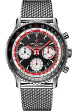 Load image into Gallery viewer, Breitling Navitimer B01 Chronograph 43 Swissair Watch - Steel - Black Dial - Steel Bracelet - AB01211B1B1A1 - Luxury Time NYC
