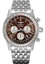 Load image into Gallery viewer, Breitling Navitimer B03 Chronograph Rattrapante 45 Watch - Steel - Panamerican Bronze Dial - Steel Bracelet - AB0310211Q1A1 - Luxury Time NYC