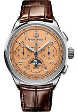 Load image into Gallery viewer, Breitling Premier B25 Datora 42 Watch - Stainless Steel - Copper Dial - Brown Alligator Leather Strap - Folding Buckle - AB2510201K1P1 - Luxury Time NYC