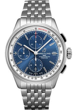 Load image into Gallery viewer, Breitling Premier Chronograph Watch - 42mm Steel Case - Blue Dial - Steel Bracelet - A13315351C1A1 - Luxury Time NYC