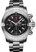 Load image into Gallery viewer, Breitling Super Avenger Chronograph 48 Watch - Stainless Steel - Black Dial - Metal Bracelet - A13375101B1A1 - Luxury Time NYC