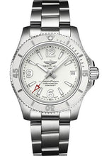 Load image into Gallery viewer, Breitling Superocean Automatic 36 Watch - Steel - White Dial - Steel Bracelet - A17316D21A1A1 - Luxury Time NYC