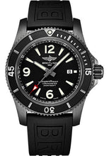 Load image into Gallery viewer, Breitling Superocean Automatic 46 Black Steel Watch - Black steel - Black Dial - Numerals,Black Rubber Strap - Tang Buckle - M17368B71B1S1 - Luxury Time NYC