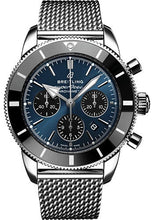 Load image into Gallery viewer, Breitling Superocean Heritage B01 Chronograph 44 Watch - Steel - Blackeye Blue Dial - Steel Bracelet - AB0162121C1A1 - Luxury Time NYC