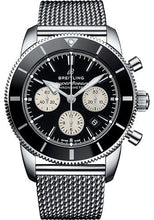 Load image into Gallery viewer, Breitling Superocean Heritage II B01 Chronograph 44 Watch - Steel Case - Black Dial - Steel Aero Classic Bracelet - AB0162121B1A1 - Luxury Time NYC