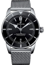 Load image into Gallery viewer, Breitling Superocean Heritage II B20 Automatic 44 Watch - Steel Case - Black Dial - Steel Aero Classic Bracelet - AB2030121B1A1 - Luxury Time NYC
