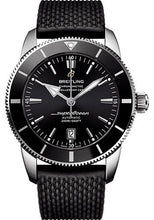 Load image into Gallery viewer, Breitling Superocean Heritage II B20 Automatic 46 Watch - Steel Case - Volcano Black Dial - Black Rubber Aero Classic Strap - AB2020121B1S1 - Luxury Time NYC