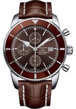 Load image into Gallery viewer, Breitling Superocean Heritage II Chronograph 46 Watch - Steel Case - Copperhead Bronze Dial - Brown Croco Strap - A1331233/Q616/757P/A20D.1 - Luxury Time NYC