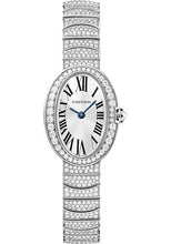 Load image into Gallery viewer, Cartier Baignoire Watch - Mini White Gold Diamond Case - Diamond Bracelet - HPI00327 - Luxury Time NYC