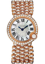 Load image into Gallery viewer, Cartier Ballon Blanc de Cartier Watch - 30.2 mm Pink Gold Case - Diamond Bezel - Mother-of-Pearl Diamond Dial - Mother Of Pearl Bracelet - HPI00759 - Luxury Time NYC