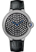 Load image into Gallery viewer, Cartier Ballon Bleu de Cartier Limited Edition of 100 Watch - 42 mm White Gold Diamond Case - White Gold Nac-Treated Dial - HPI01062 - Luxury Time NYC
