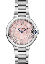 Load image into Gallery viewer, Cartier Ballon Bleu de Cartier Quartz Watch - 33 mm Steel Case - Pink Dial - WSBB0033 - Luxury Time NYC