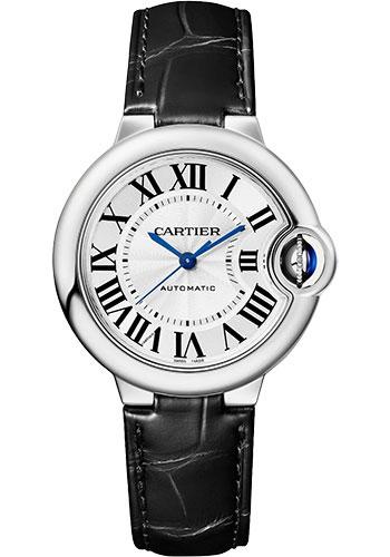 Cartier Ballon Bleu de Cartier Watch 33 mm Steel Case Silvered