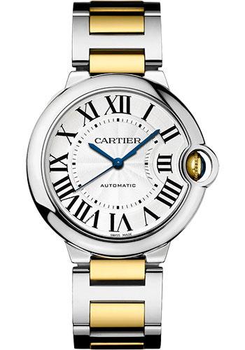 Cartier Ballon Bleu de Cartier Watch 36 mm Steel and Yellow Gold