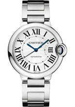 Load image into Gallery viewer, Cartier Ballon Bleu de Cartier Watch - 36 mm Steel Case - Silver Dial - Interchangeable Bracelet - WSBB0048 - Luxury Time NYC