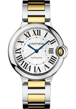 Load image into Gallery viewer, Cartier Ballon Bleu de Cartier Watch - 36.6 mm Steel Case - Yellow Gold And Steel Bracelet - W2BB0012 - Luxury Time NYC