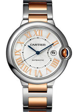Load image into Gallery viewer, Cartier Ballon Bleu De Cartier Watch - 42 mm Steel And Pink Gold Case - Pink Gold Bracelet - W6920095 - Luxury Time NYC