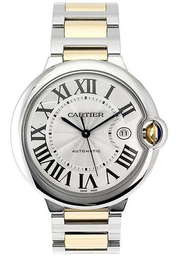 Cartier Ballon Bleu de Cartier Watch - Large Steel And Yellow Gold Case - W69009Z3 - Luxury Time NYC