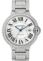 Cartier Ballon Bleu de Cartier Watch - Large White Gold Diamond Case - Diamond Bracelet - WE902006 - Luxury Time NYC