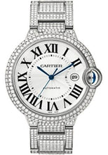 Load image into Gallery viewer, Cartier Ballon Bleu de Cartier Watch - Large White Gold Diamond Case - Diamond Bracelet - WE902006 - Luxury Time NYC