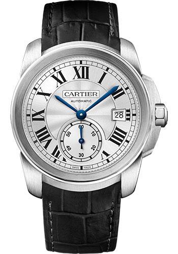 Cartier Calibre de Cartier Watch 38 mm Steel Case Silvered