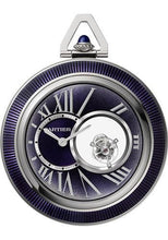 Load image into Gallery viewer, Cartier Cartier Mysterious Double Tourbillon Pocket Watch - 55 mm White Gold Case - WHRO0011 - Luxury Time NYC