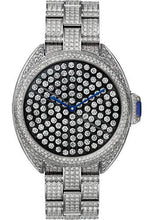 Load image into Gallery viewer, Cartier Cle de Cartier Serti Vibrant Limited Edition of 30 Watch - 40 mm White Gold Diamond Case - White Gold Nac-Treated Dial - Diamond Bracelet - HPI01063 - Luxury Time NYC